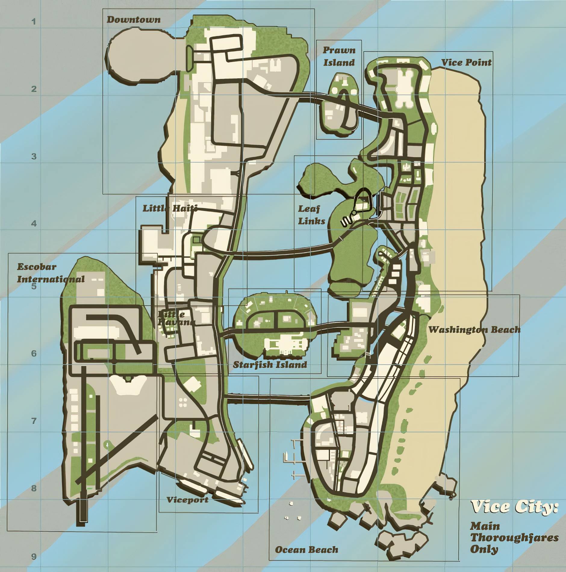 Vice City Map